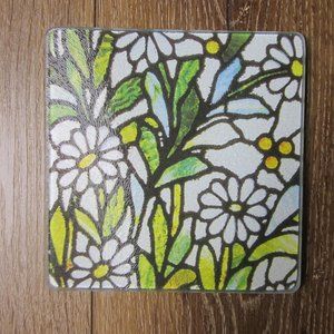 NWT - Daisy 'Stained Glass Trivet